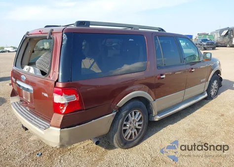 2007 Ford Expedition El Eddie Bauer from USA, damaged, VIN 1FMFK17547LA31591